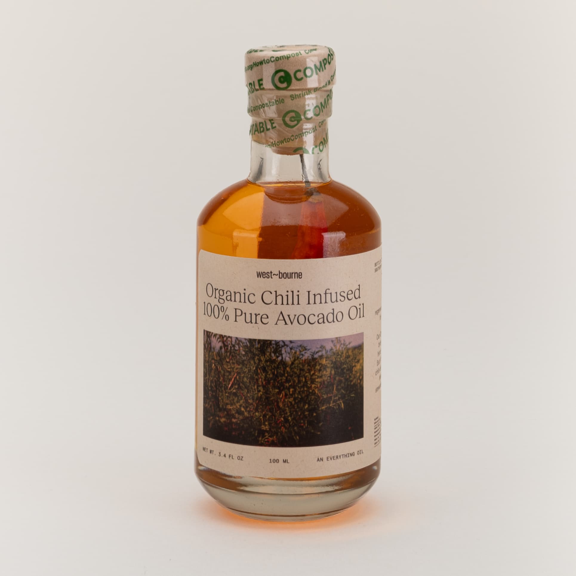 Chili-Infused Organic Avocado Oil