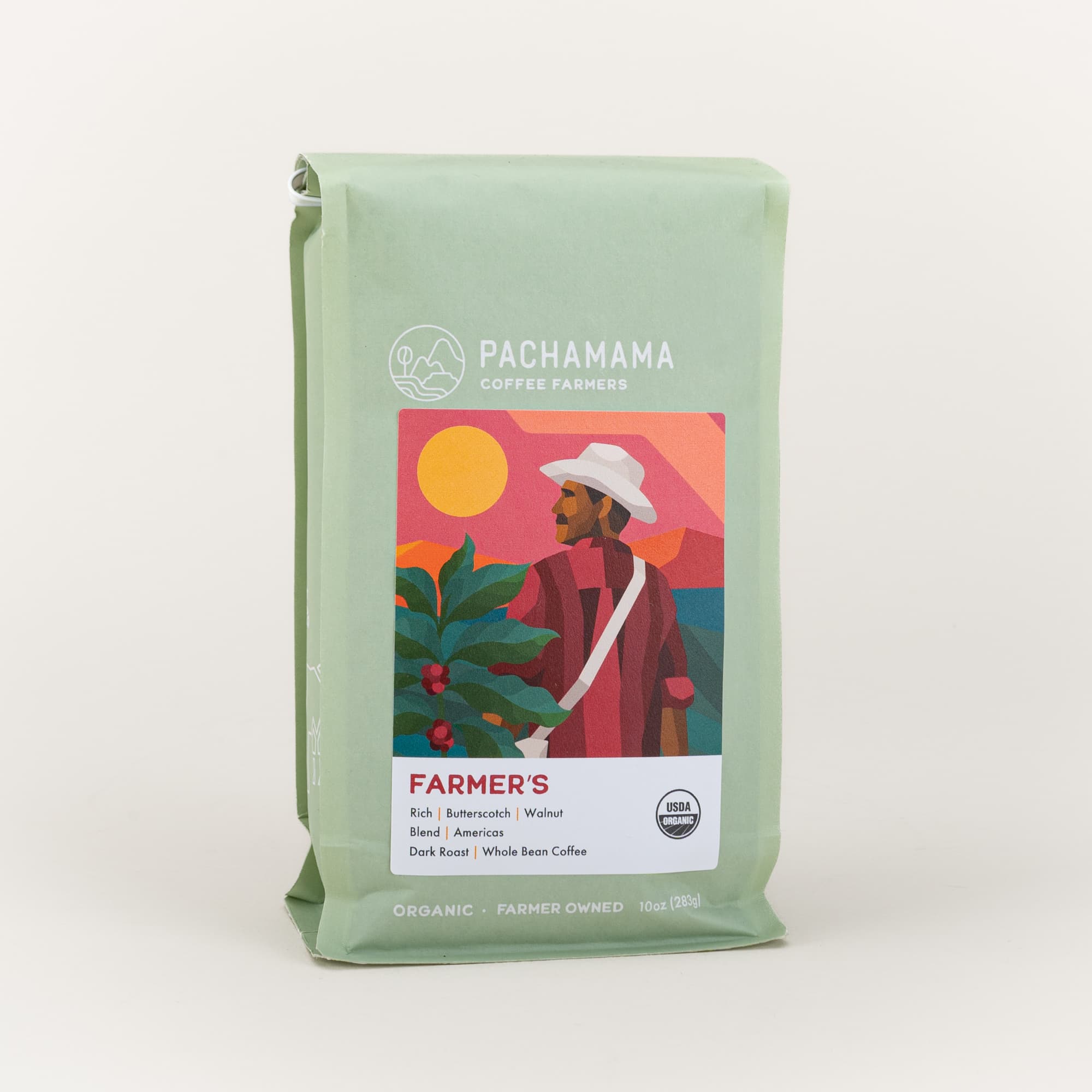 Farmers Blend Organic Whole Bean Coffee